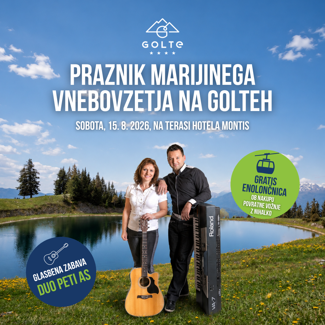 Praznik Marijinega vnebovzetja na Golteh